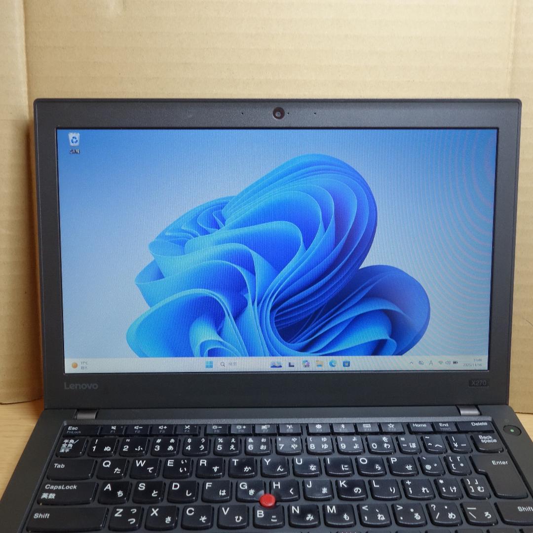 ThinkPad X270◆Core i5-7200U/SSD 256G/8G