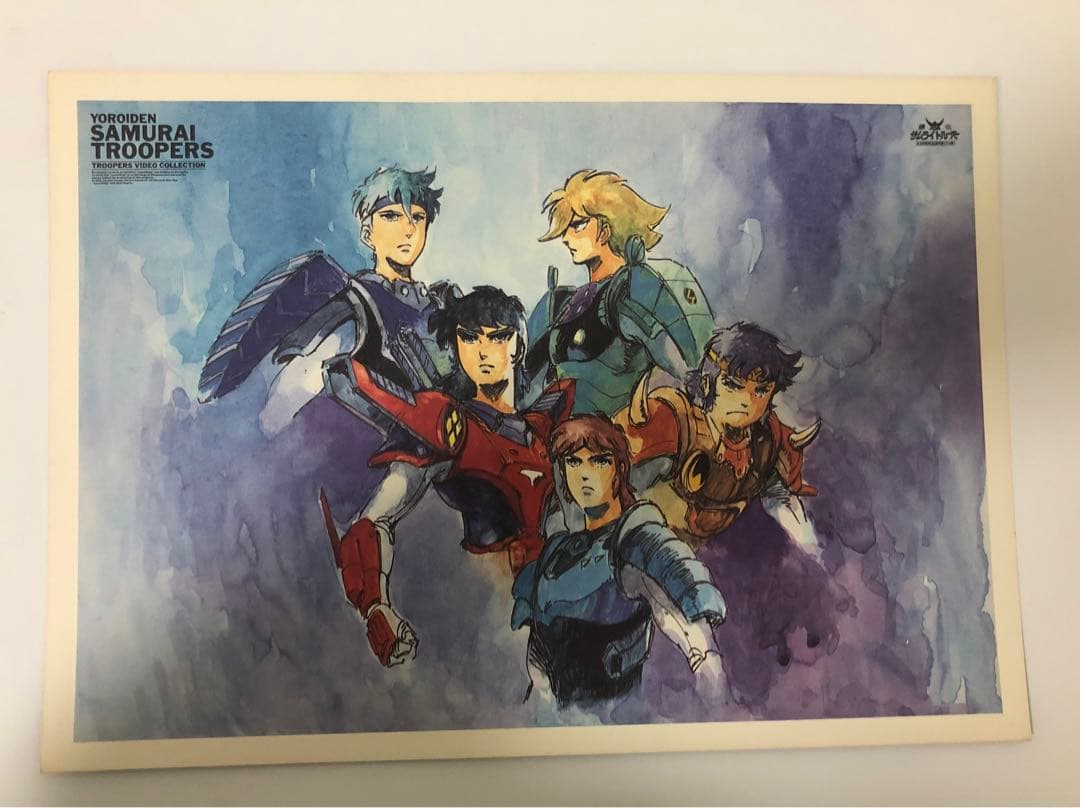 鎧伝サムライトルーパー　イラストポート　カテットテープ