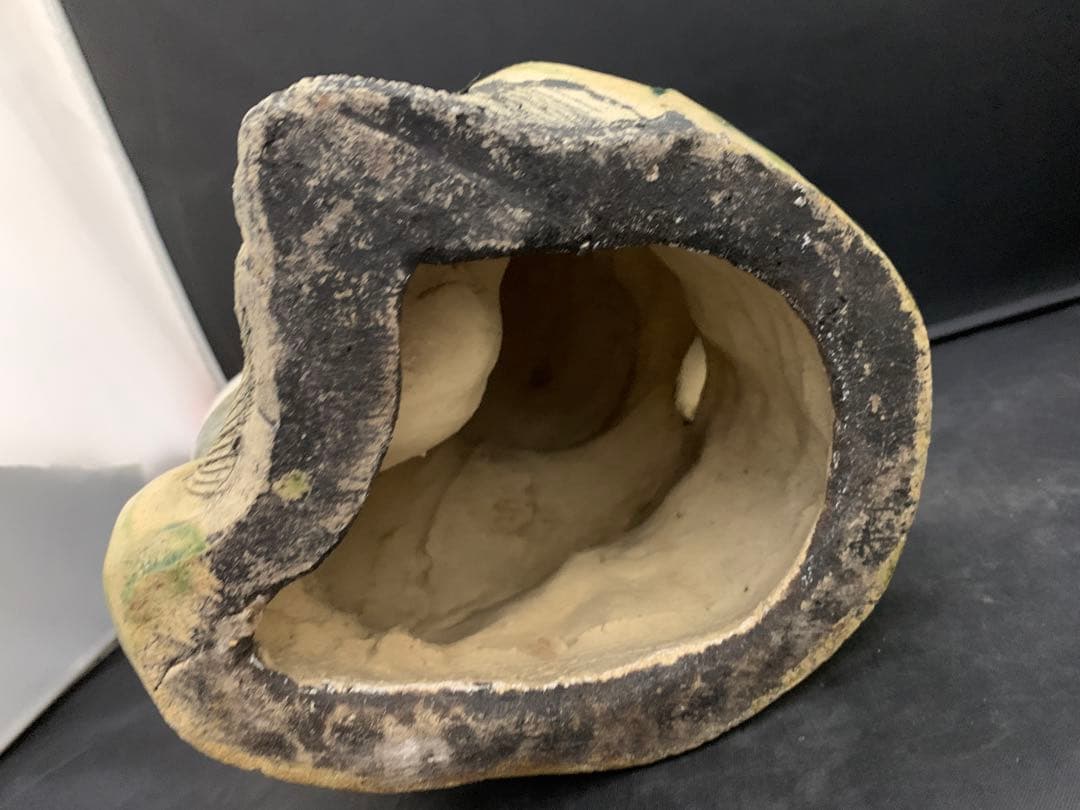 信楽焼 庵たぬき 狸 タヌキ 縁起物 置物 陶芸 陶器 狸信楽