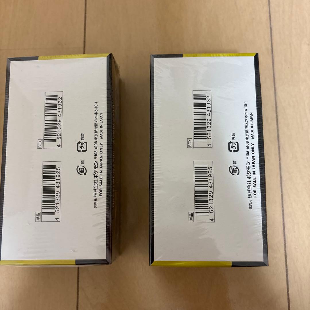 ポケモンカード　ムニキスゼロ4box &メガドリームex2box シュリンク付き