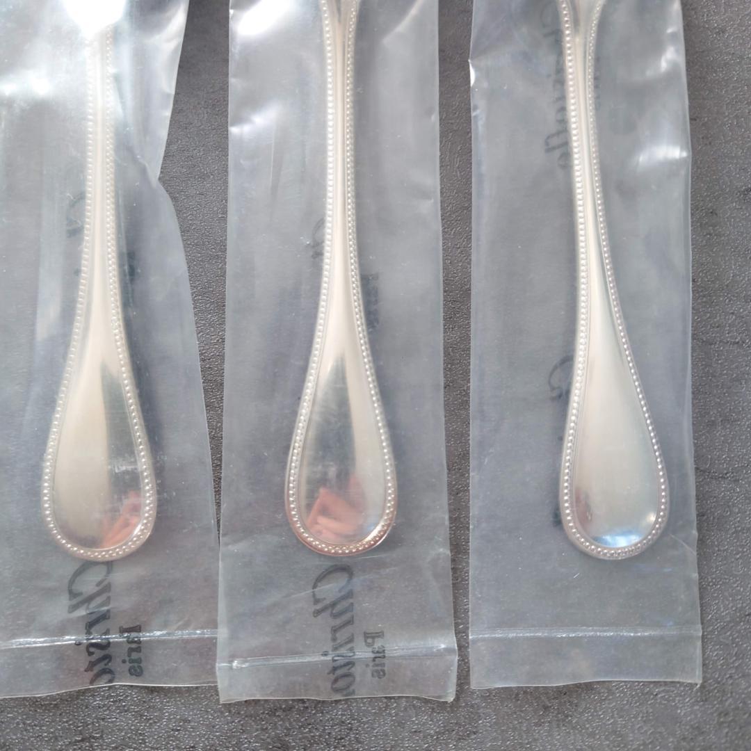 クリストフル パール 未開封 コーヒースプーン 6点