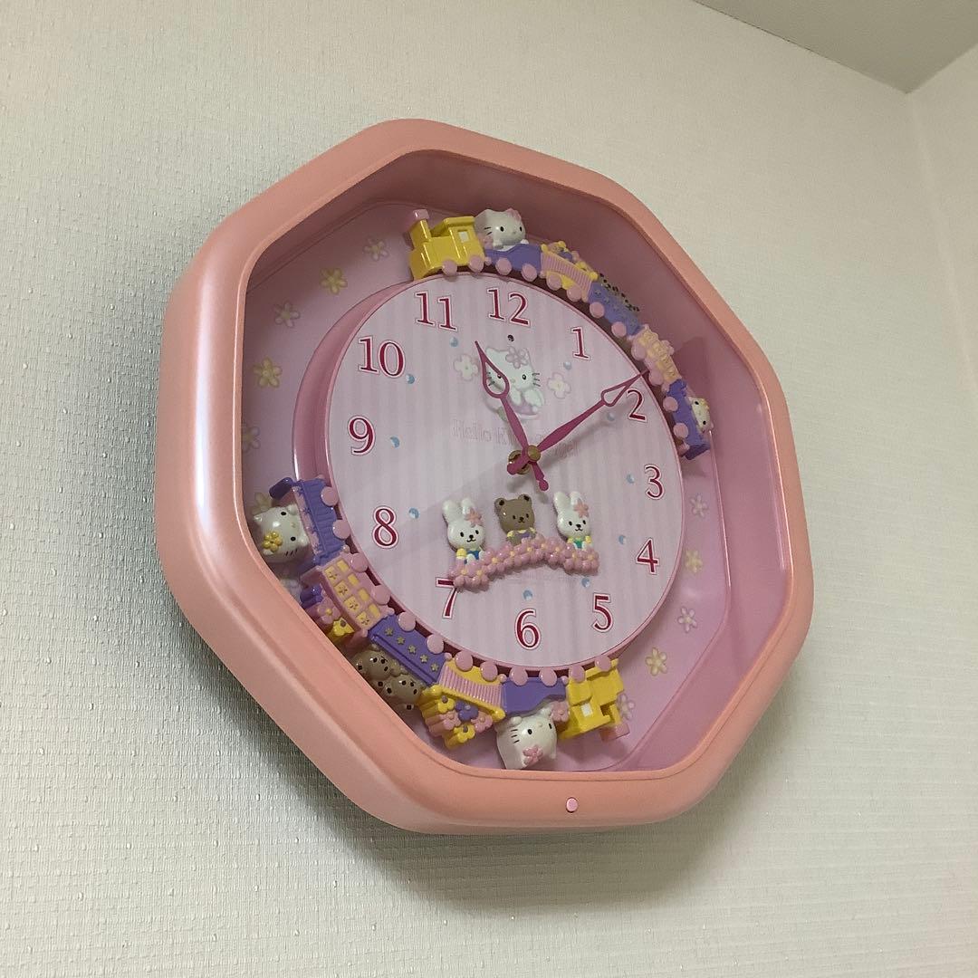ハローキティー　掛け時計