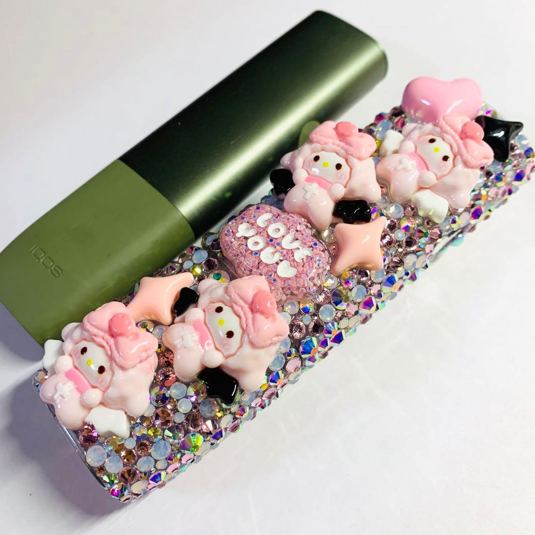 iQOSイルマｉワンケース　可愛い系デコ　天使と悪魔　1点もの