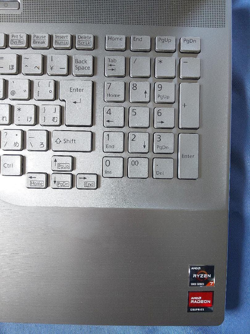 17.3型 WNB/F3 AMD Ryzen 7/NVMe1TB/32G/B.R