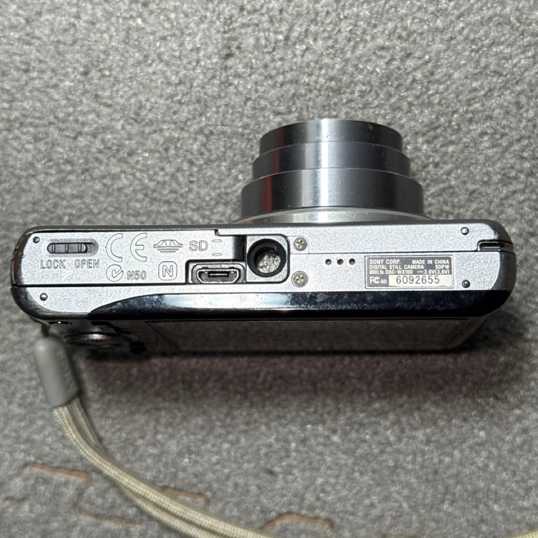 ジャンク SONY DSC-WX100 バッテリー付き