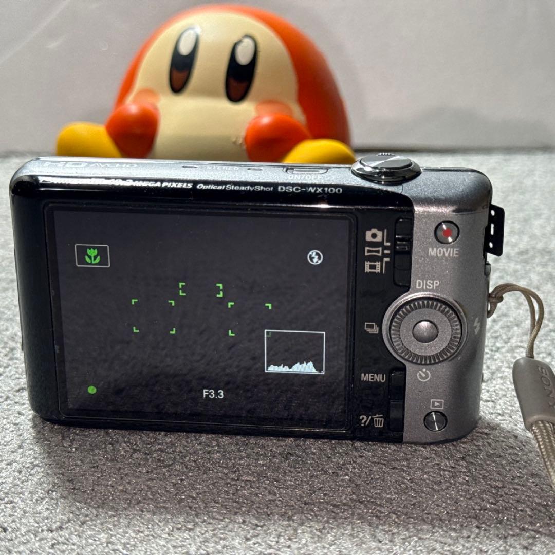 ジャンク SONY DSC-WX100 バッテリー付き
