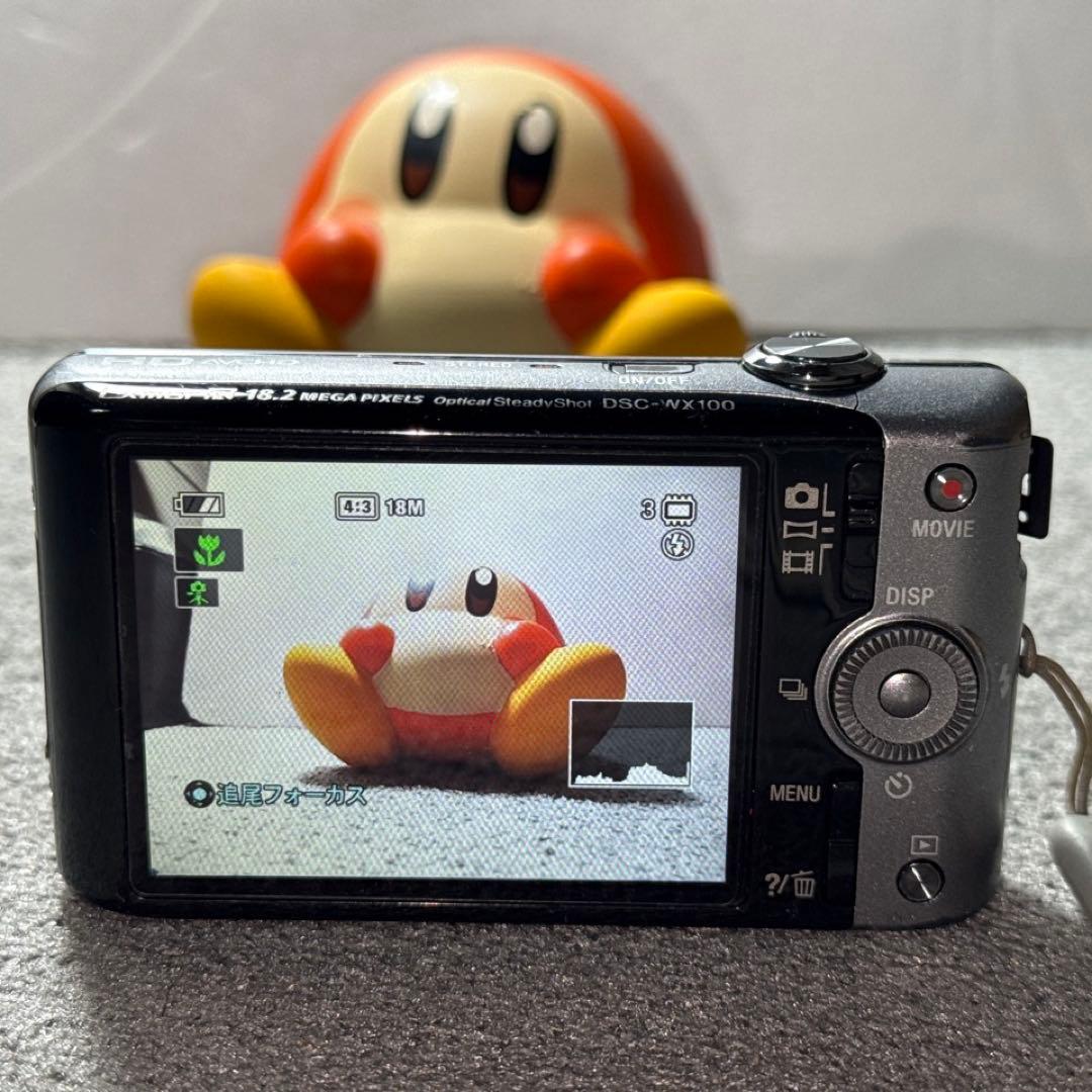 ジャンク SONY DSC-WX100 バッテリー付き