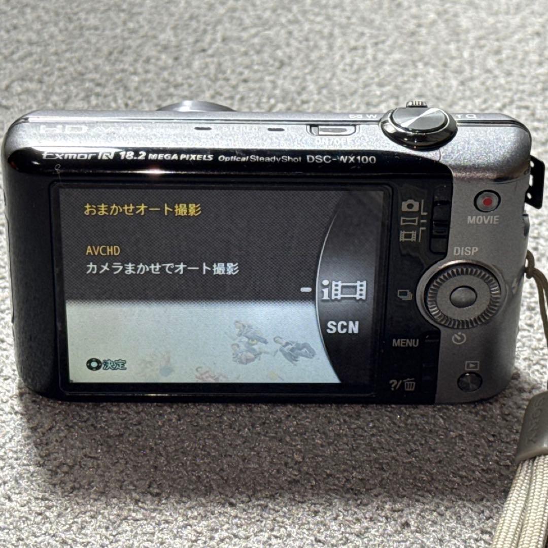 ジャンク SONY DSC-WX100 バッテリー付き