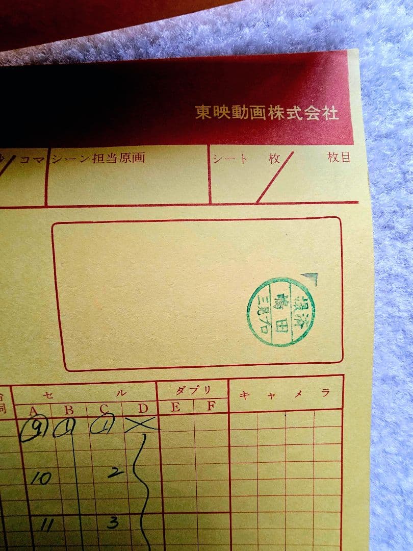 【セル画】ドラコンボールＺ　悟空　動画、撮影記録有り