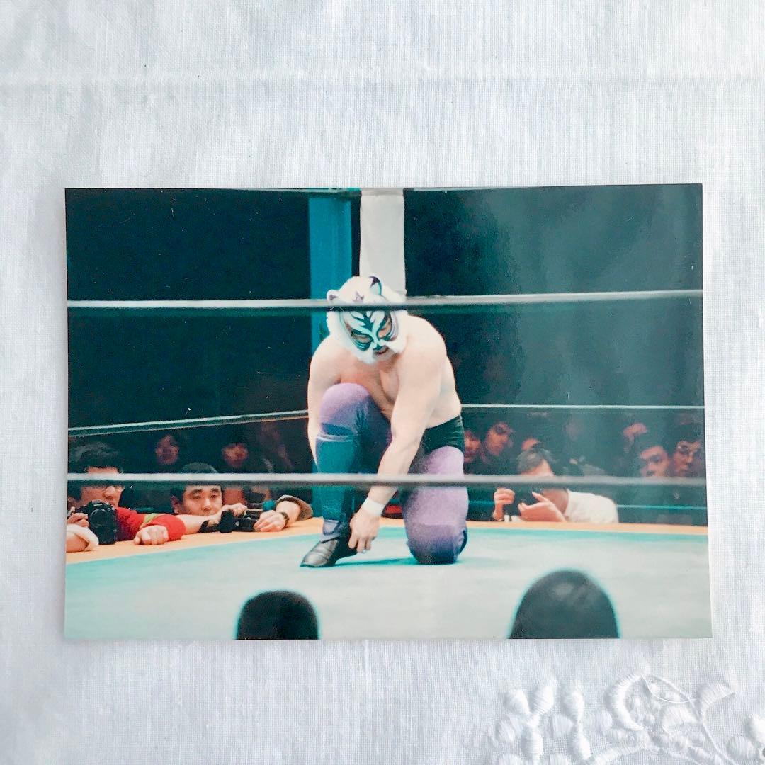 プロ格ヒーローズシリーズ　スーパータイガー、生写真付き！