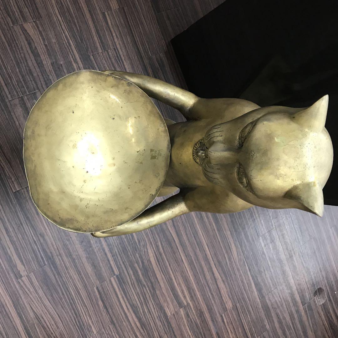 ネコ　ブロンズ