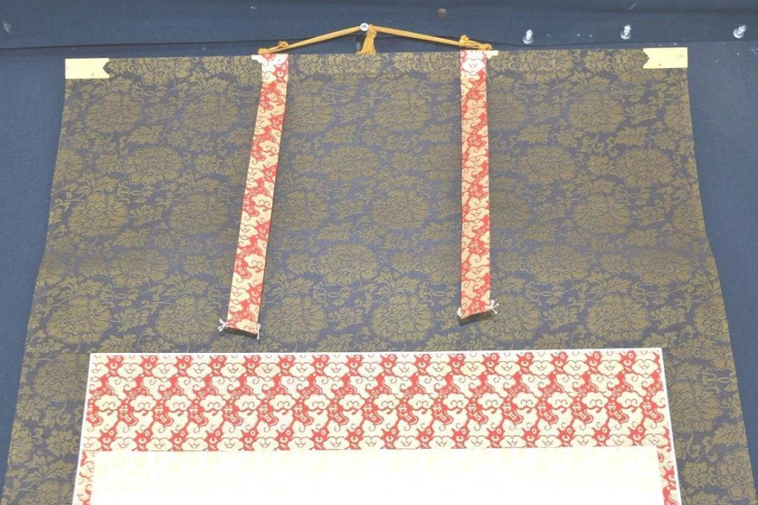 西国 三十三ヶ所/西国三十三箇所霊場集印肉筆掛軸/掛軸/名家伝来/AA-371