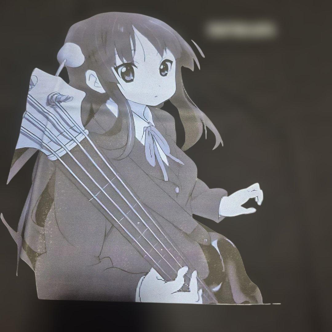 軽音楽部アニメキャラクター Tシャツ XL 100%コットン
