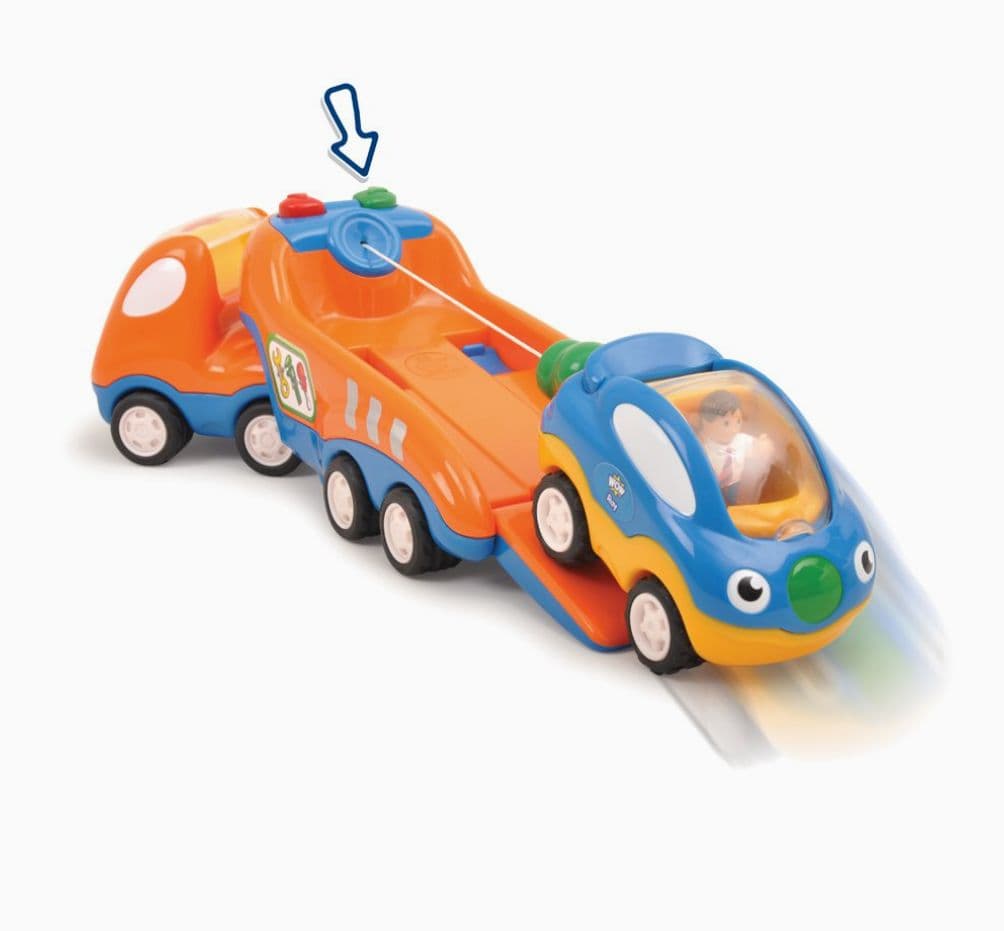 WOW Toys ワオトイズ　消防車　船　車セット　知育玩具　仕掛おもちゃ　海外
