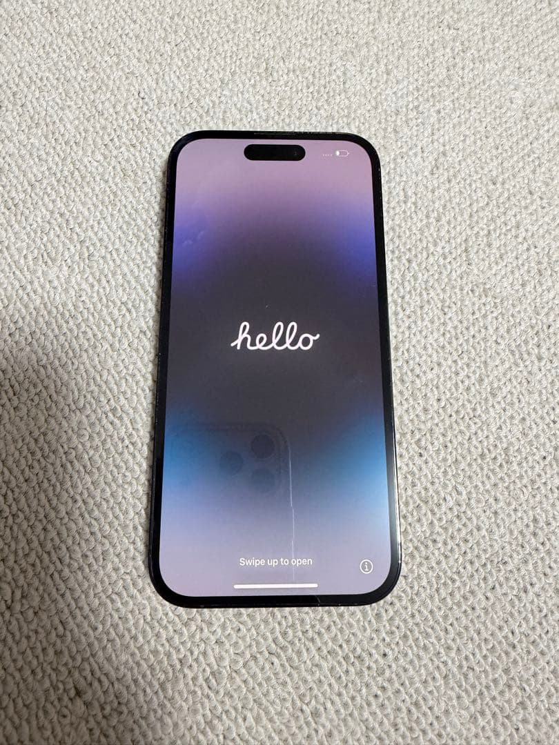 【美品】Apple iPhone 14Pro スペースブラック256GB