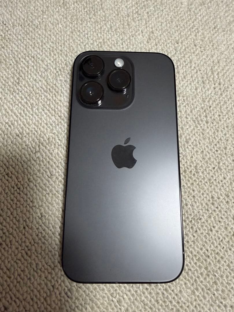 【美品】Apple iPhone 14Pro スペースブラック256GB