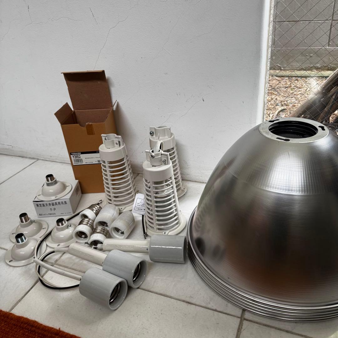 インダストリアル ペンダントライト 吊り照明 工業用ペンダントライト　セット