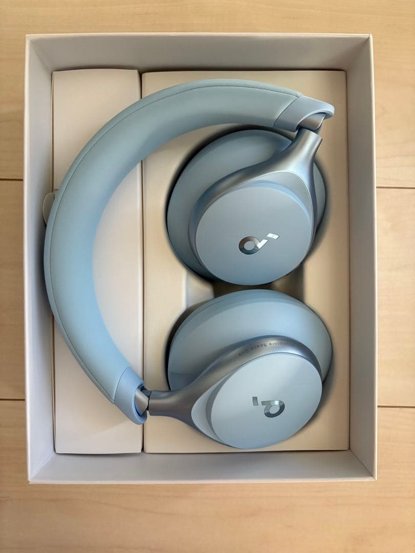 soundcore Space One ワイヤレスヘッドホン ライトブルー