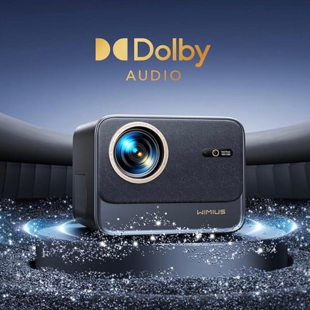 【美品】WiMiUS 4Kプロジェクター 本体 高輝度30000lm