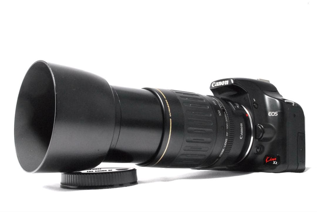 すぐに使える✨カメラデビューに✨Canon EOS Kiss X2✨ダブルレンズ