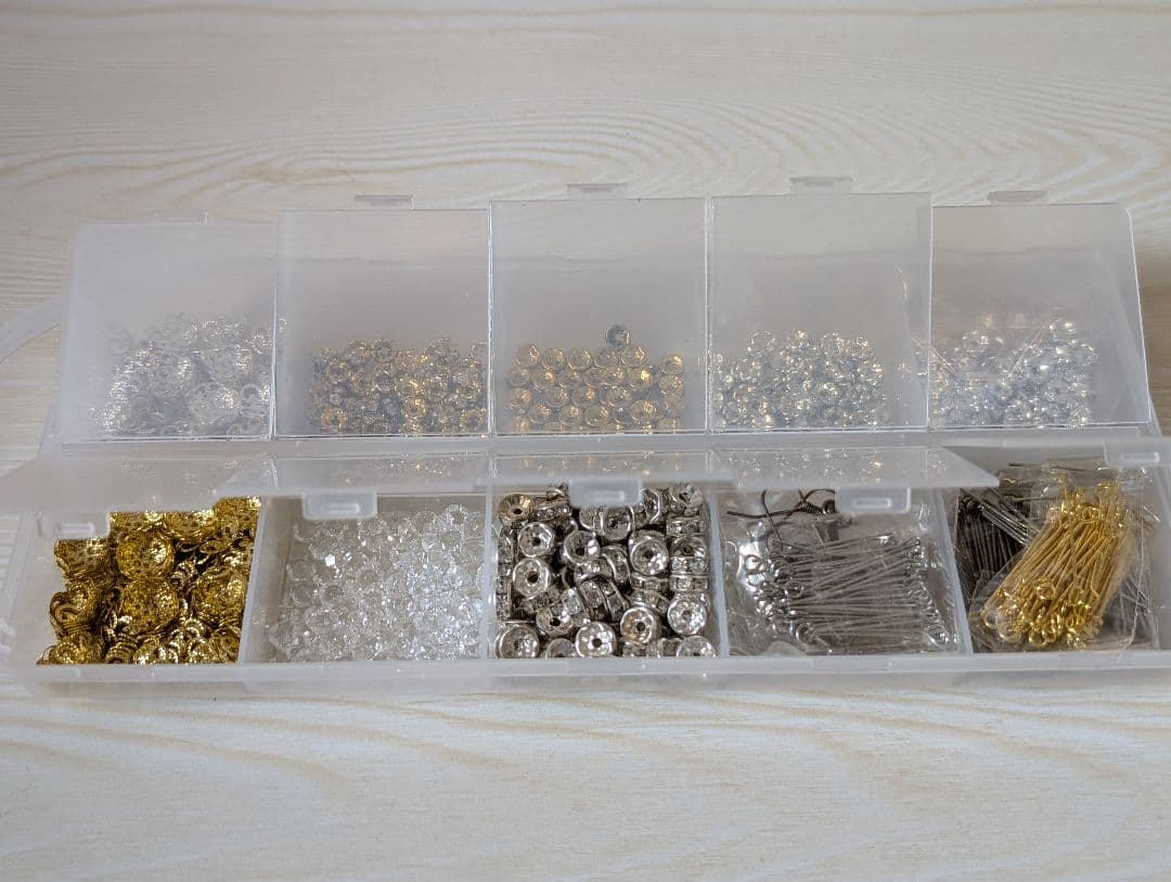 天然石ブレスレットやネックレス、ピアス、指輪、ストラップ等のハンドメイド用の材料