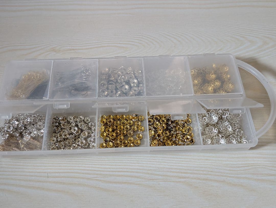 天然石ブレスレットやネックレス、ピアス、指輪、ストラップ等のハンドメイド用の材料