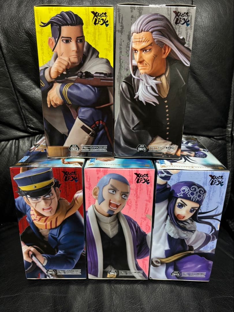 ゴールデンカムイ XrossLink フィギュア 5体セット