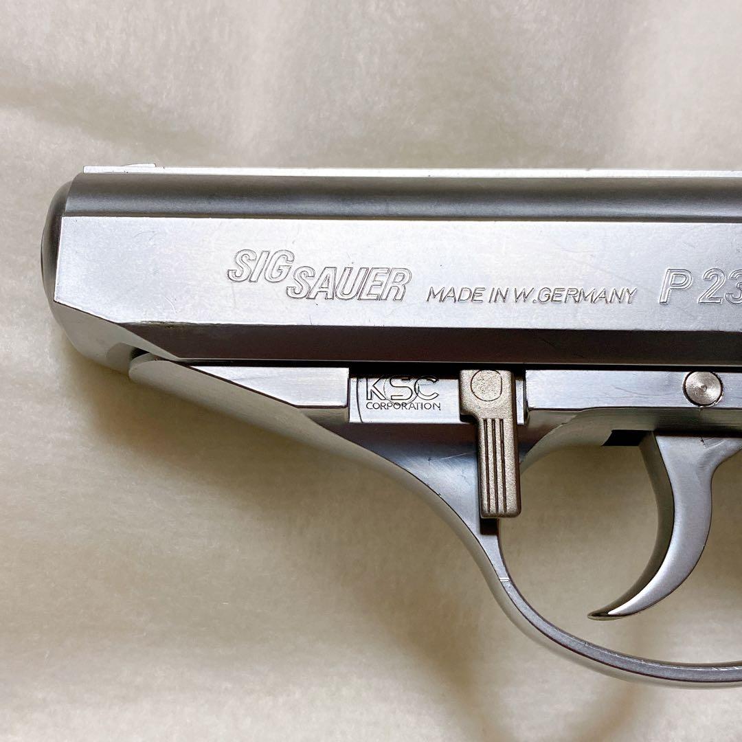 【美品】 KSC SIG SAUER P230 SL ガスブローバック シルバー