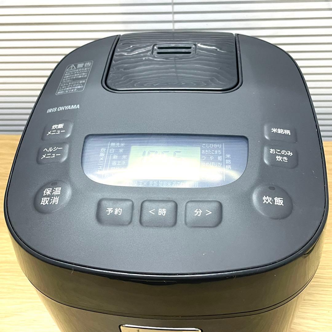 美品 アイリスオーヤマ マイコン炊飯器 5.5合炊き 2023年製
