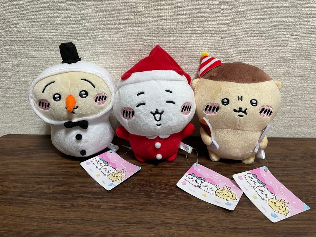 ちいかわ ハチワレ うさぎ あのこ　くりまんじゅう モモンガ レア