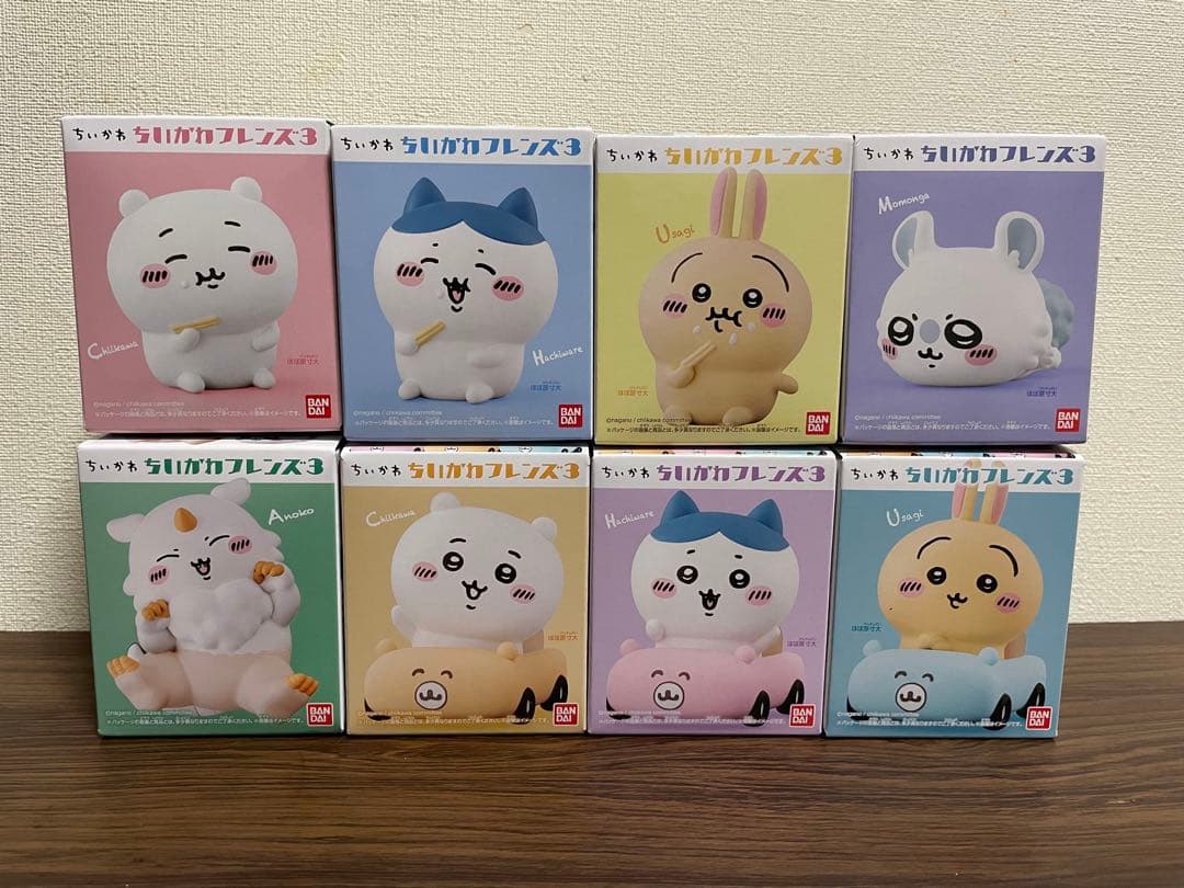 ちいかわ ハチワレ うさぎ あのこ　くりまんじゅう モモンガ レア