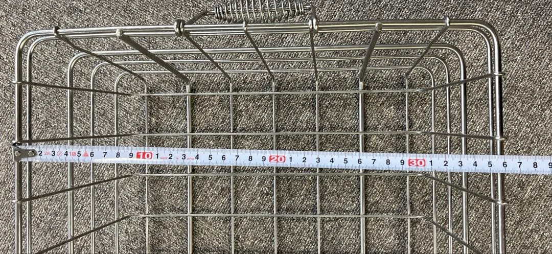 学校給食　業務用ステンレスカゴ　3セット【中古品】　レトロ
