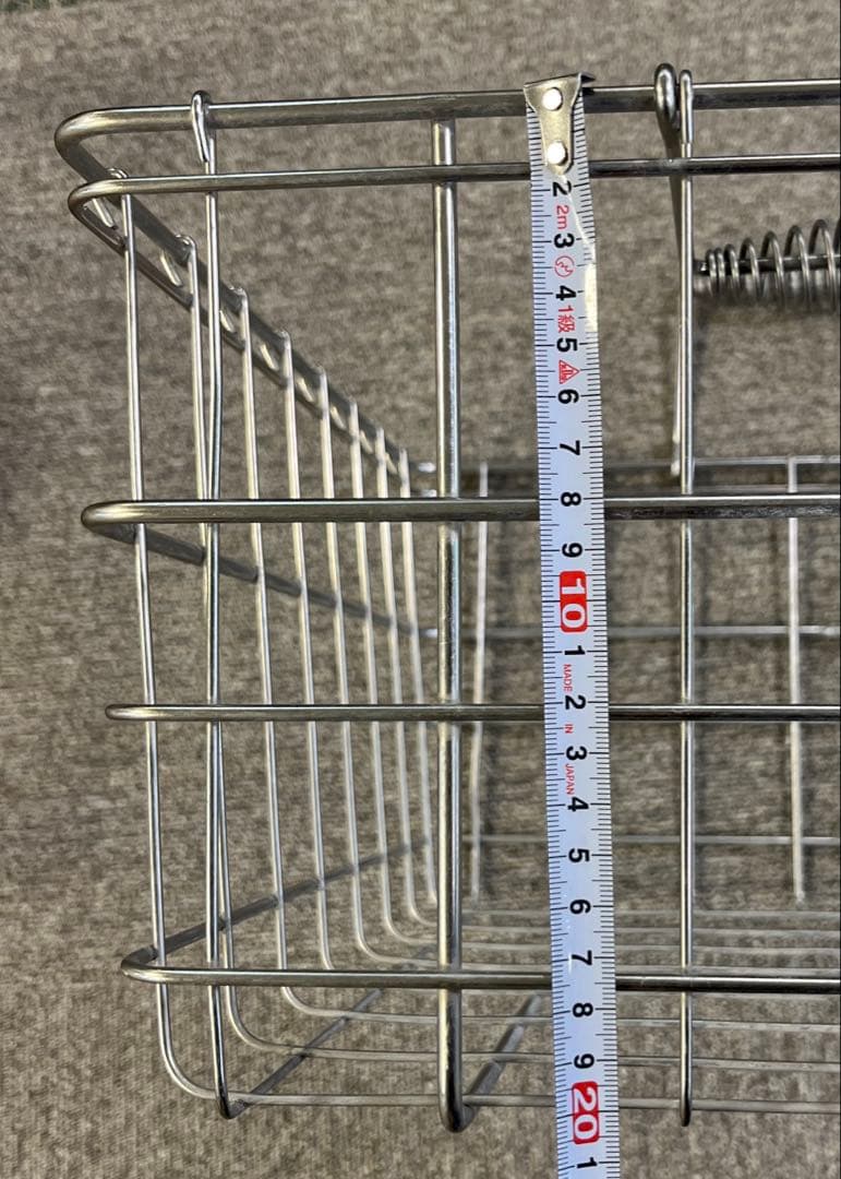 学校給食　業務用ステンレスカゴ　3セット【中古品】　レトロ