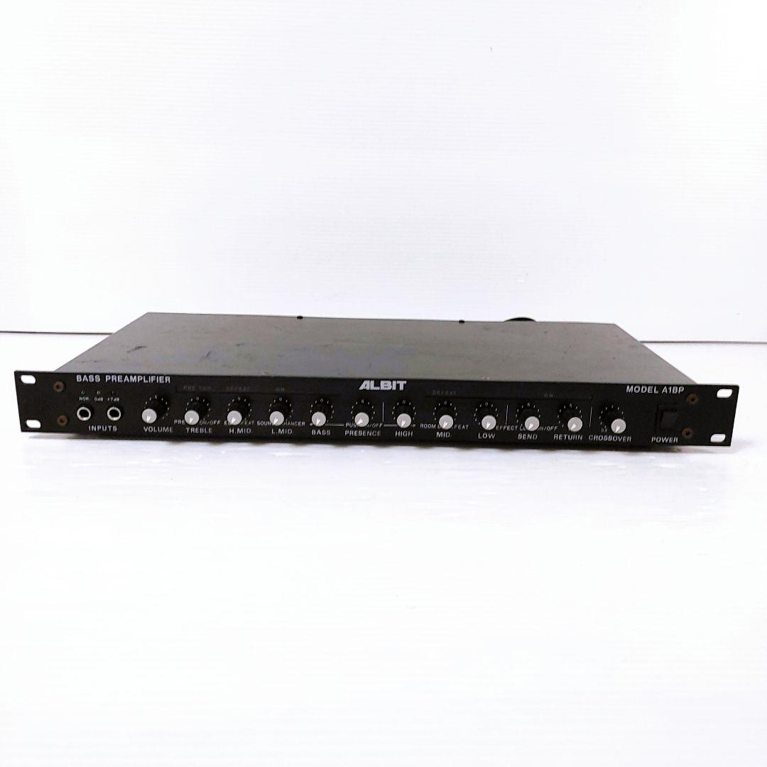 ALBIT BASS PRE AMP A1BP ベースプリアンプラック