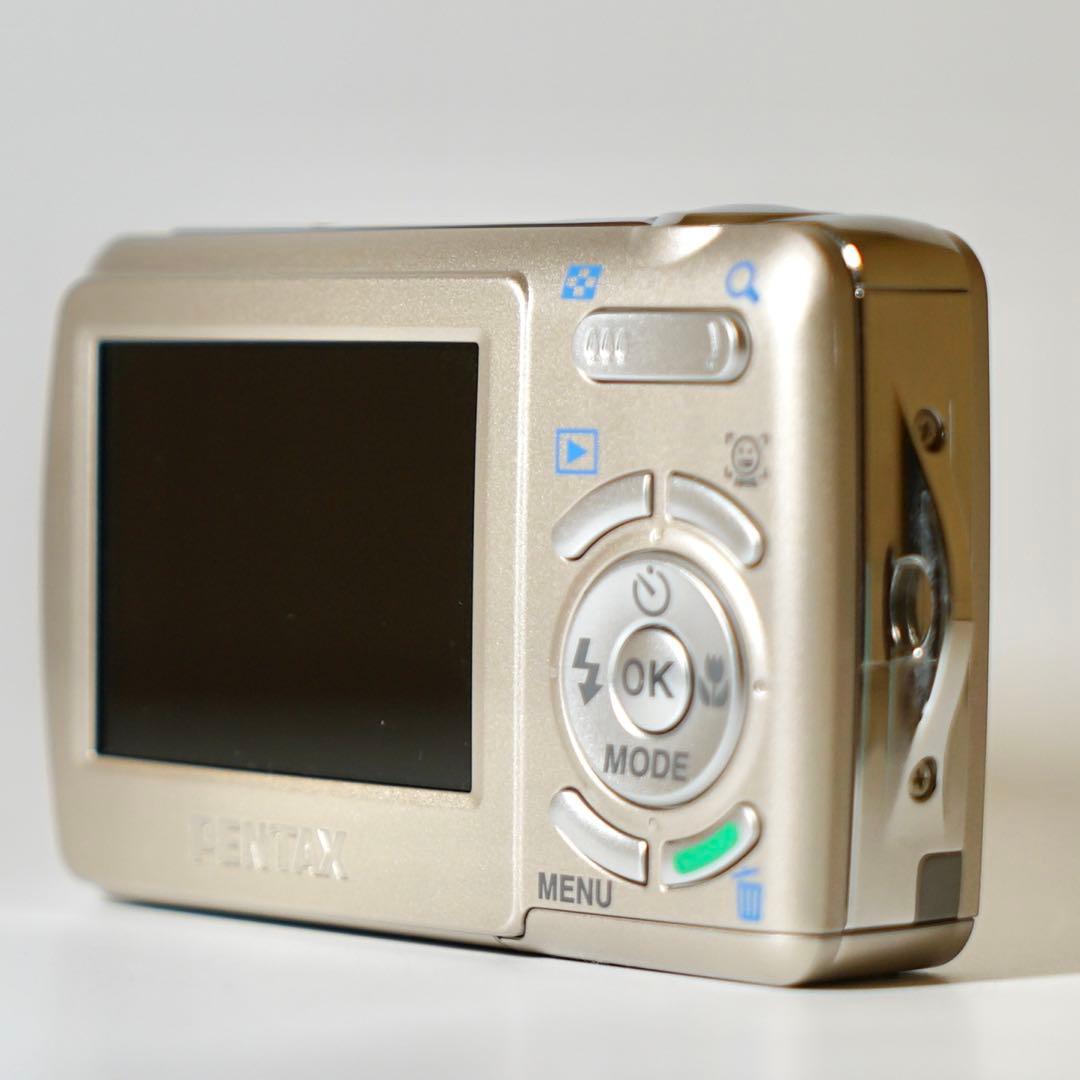 【スマホ転送セット】PENTAX OPTIO E70 オールドコンデジ 美品