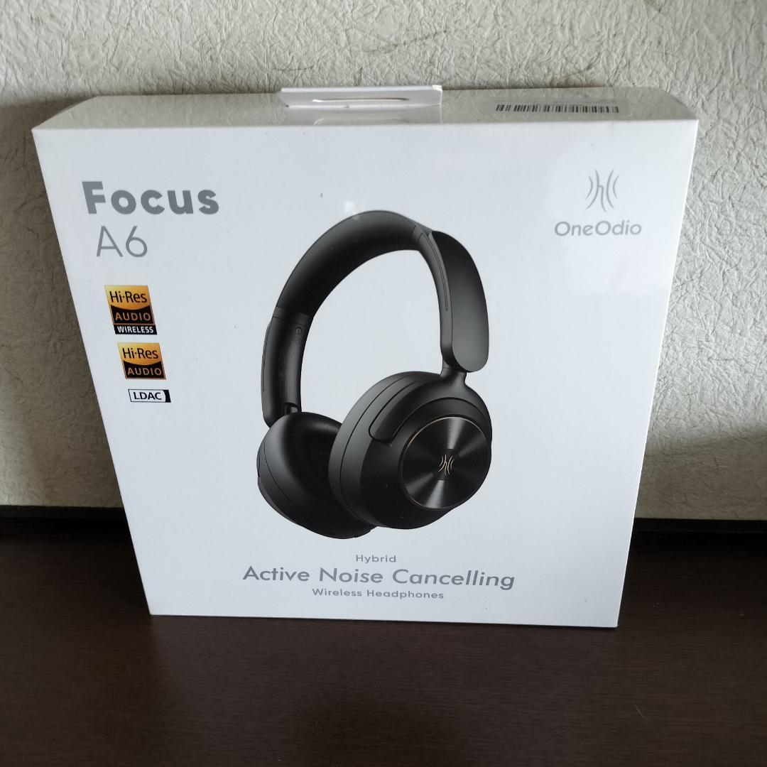 【新品】OneOdio Focus A6 ワイヤレスヘッドホン ANC LDAC