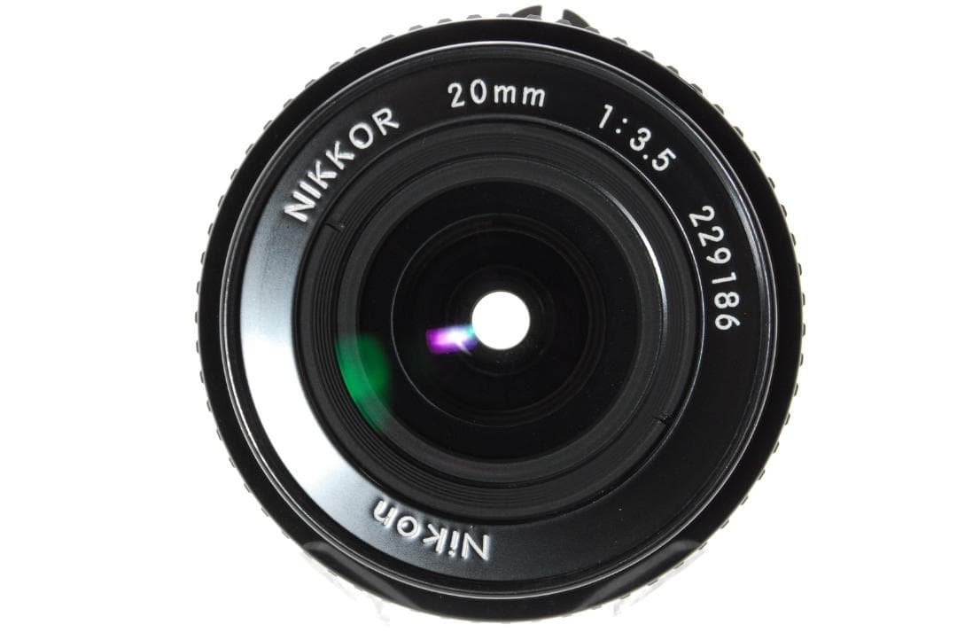 Nikon NIKKOR　Ai-s 20mm f/3.5 レンズ