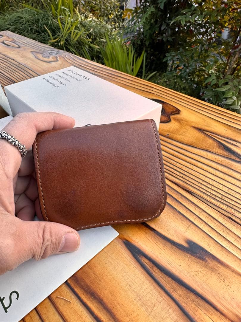 ワイルドスワンズ パーム フルグレインブライドルレザー