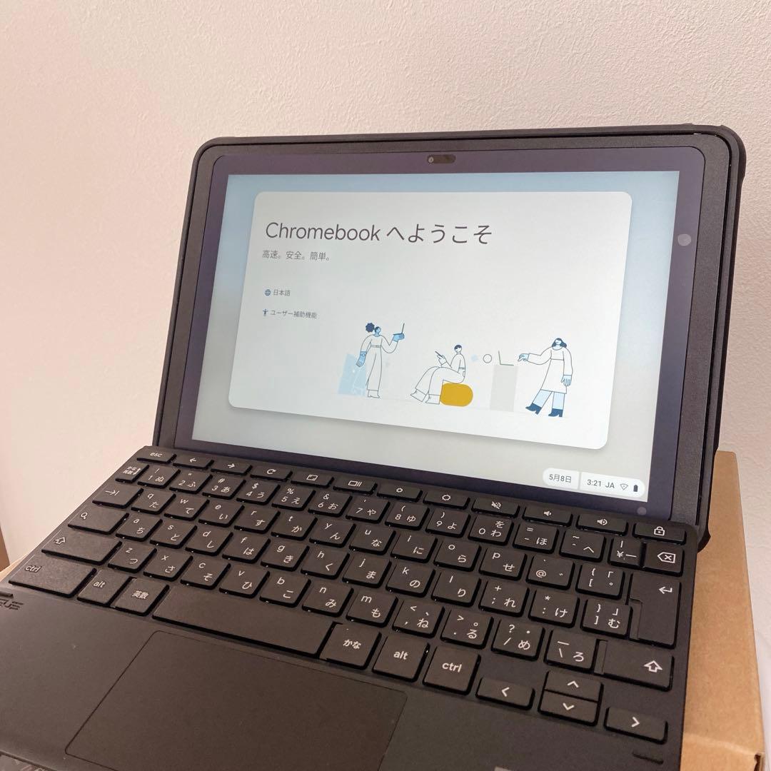 ASUS Chromebook ノートパソコンPC本体　Google タブレット