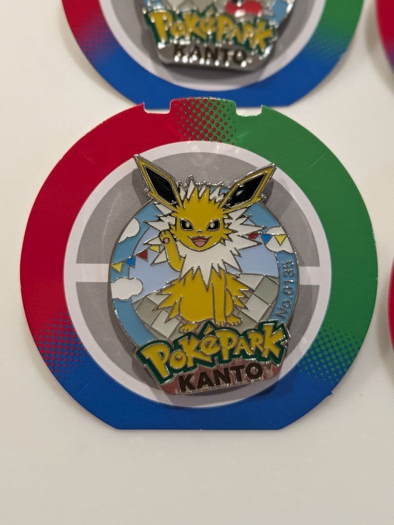 ポケパーク　カントー　ピンズ　１０個セット　①