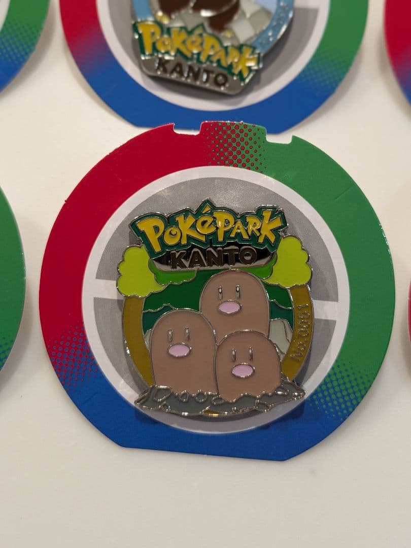 ポケパーク　カントー　ピンズ　１０個セット　①