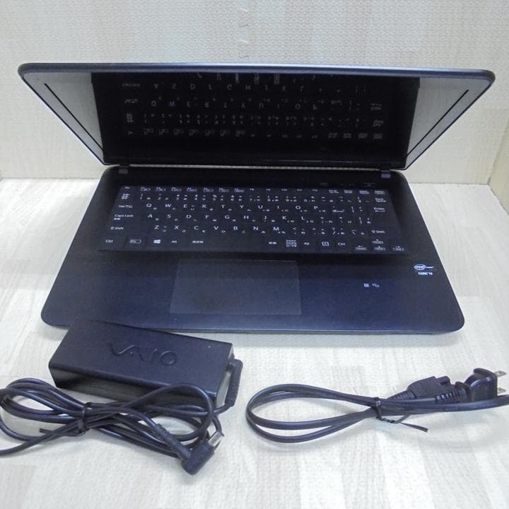 VAIO SVF142C1JN（黒） SSD240GB搭載/キーボードカバー付き