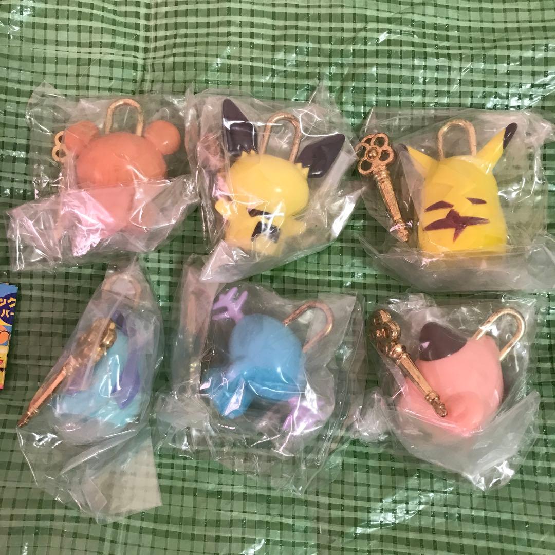 初期　ポケモンロック　全種　フィギュア　ピカチュウ ヌオー　ウパー　ピチュー