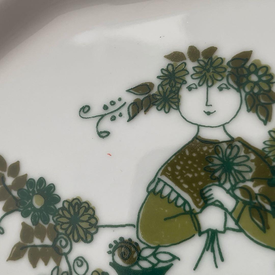 Figgjo フィッギオ 北欧ヴィンテージ フォンデュプレート ペア 希少