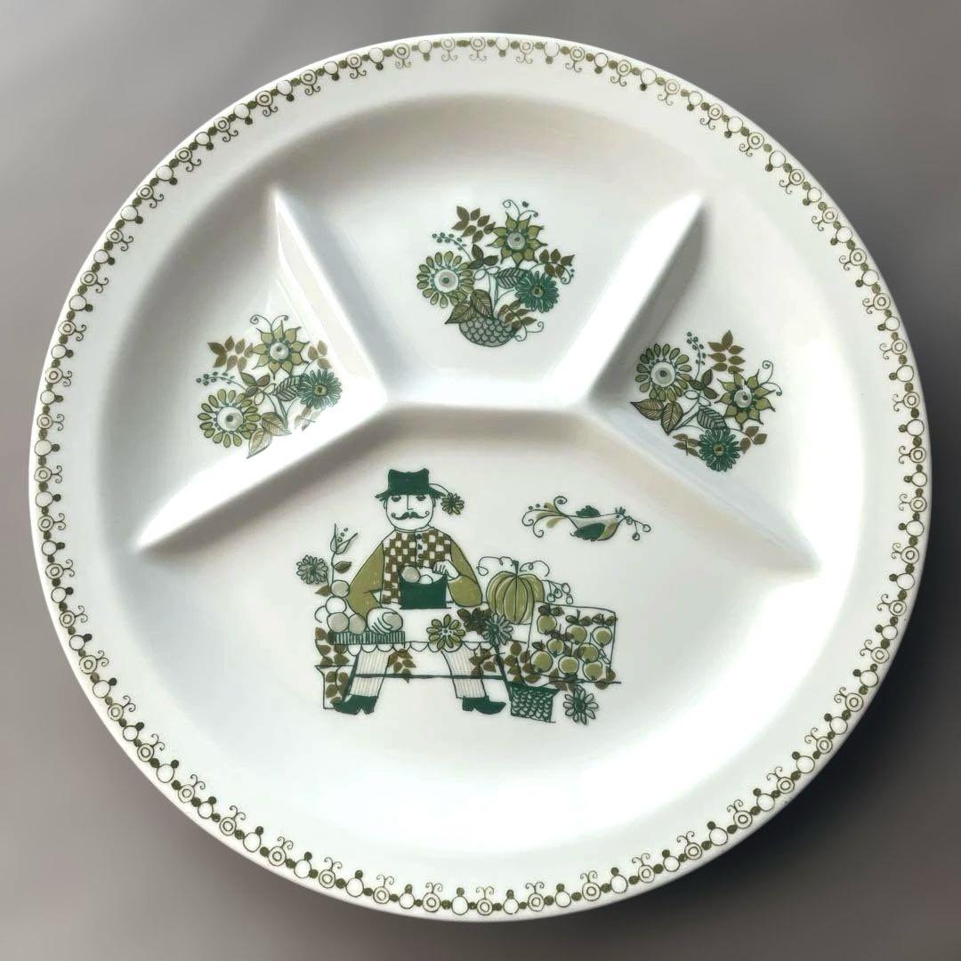 Figgjo フィッギオ 北欧ヴィンテージ フォンデュプレート ペア 希少