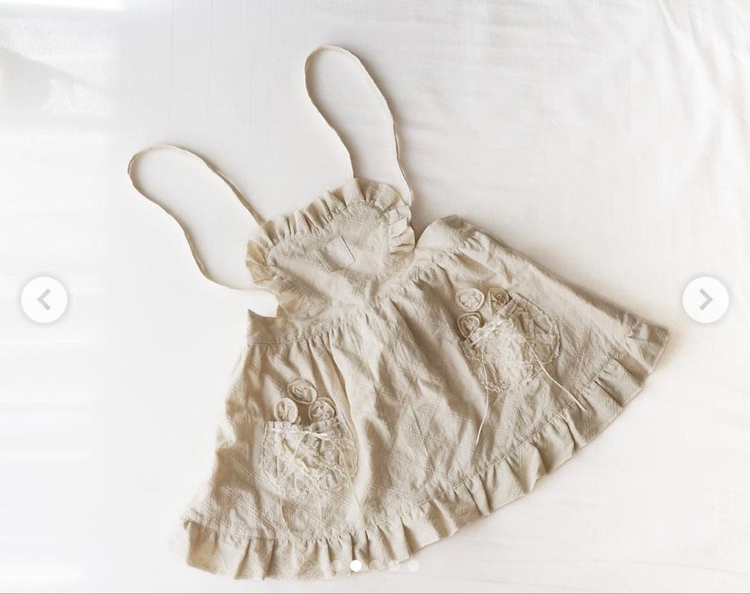 ONLYCHILD♡花かごエプロン