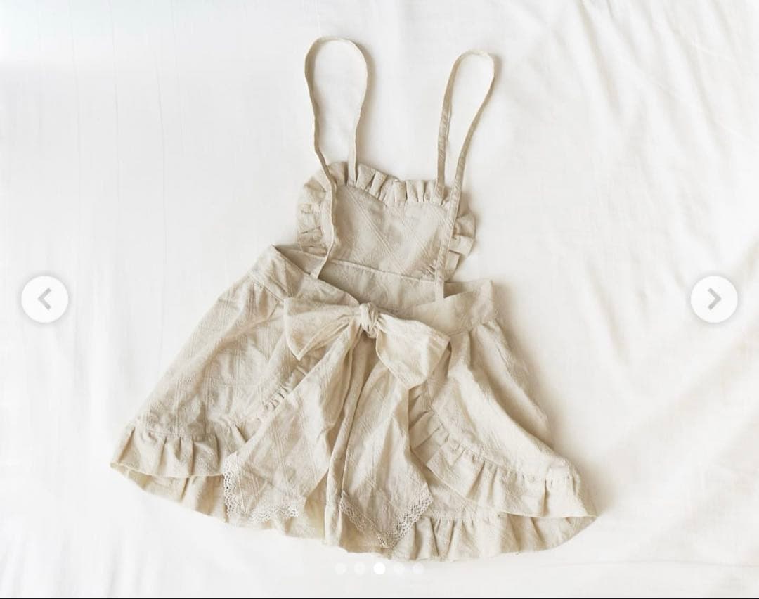 ONLYCHILD♡花かごエプロン