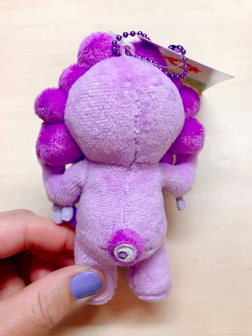 ミャクミャク ボールチェーンマスコット 2個セット 推しカラー 万博　青　紫