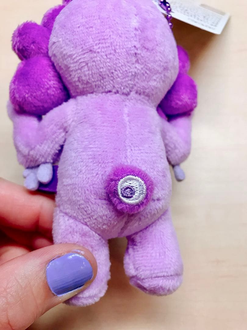 ミャクミャク ボールチェーンマスコット 2個セット 推しカラー 万博　青　紫