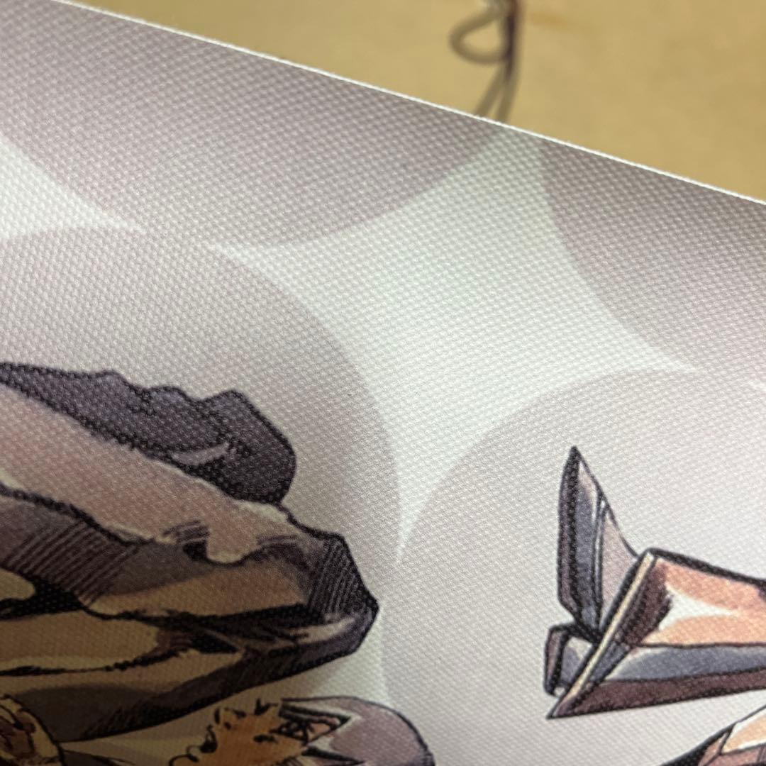 ジョジョの奇妙な冒険　布ポスター　ストーンオーシャン 徐倫 荒木飛呂彦 アート